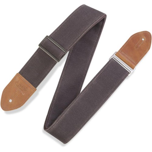 levys M7WC Fabric Guitar Strap - Brown