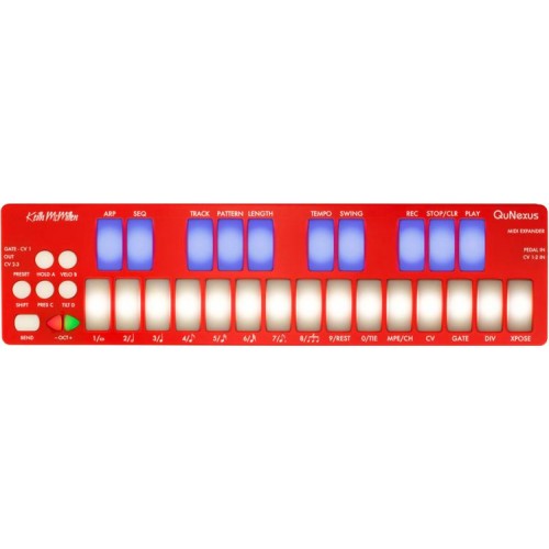 Keith McMillen Instruments QuNexus Keyboard Controller (Red)