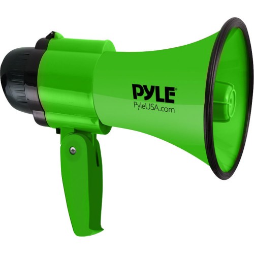 Pyle Pro PMP32GR 30W Megaphone with Siren (Green)