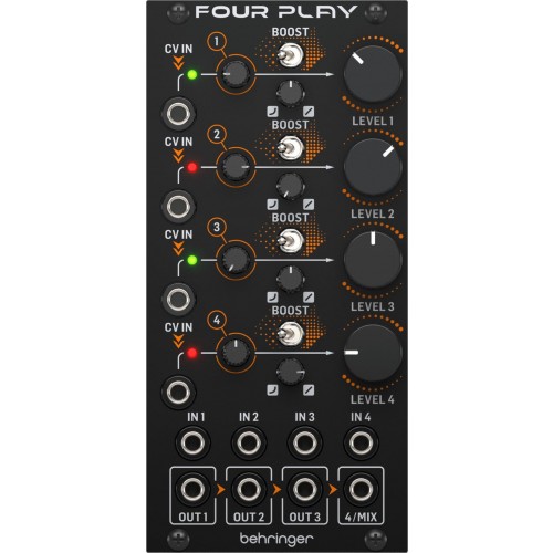 Behringer Four Play Quad VCA and Mixer Eurorack Module