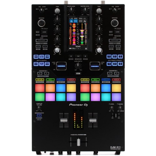 Pioneer DJ DJM-S11 2-channel Mixer for Serato DJ