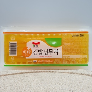 일가집 김밥 단무지 200g