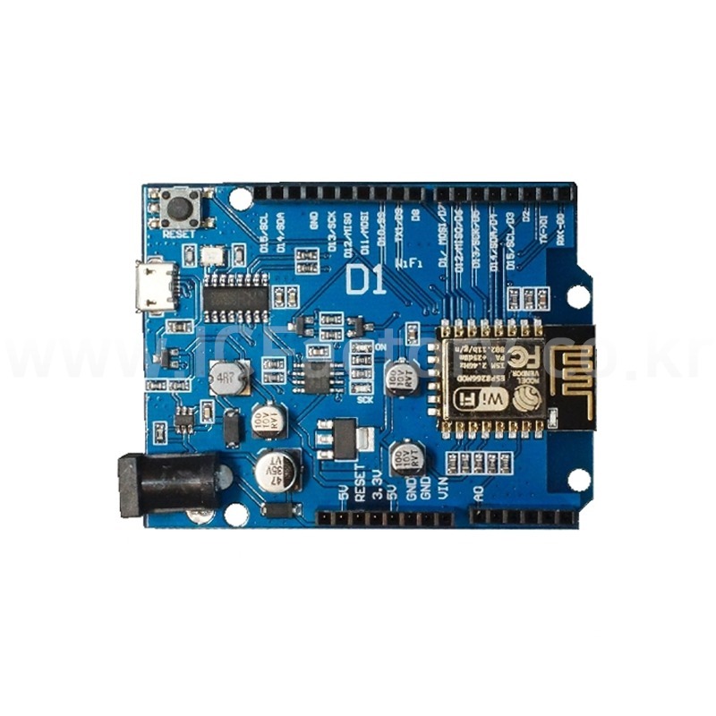 아두이노 우노+WIFI D1 R1 ESP8266 와이파이 보드 (ICF1981) - 아이씨팩토리