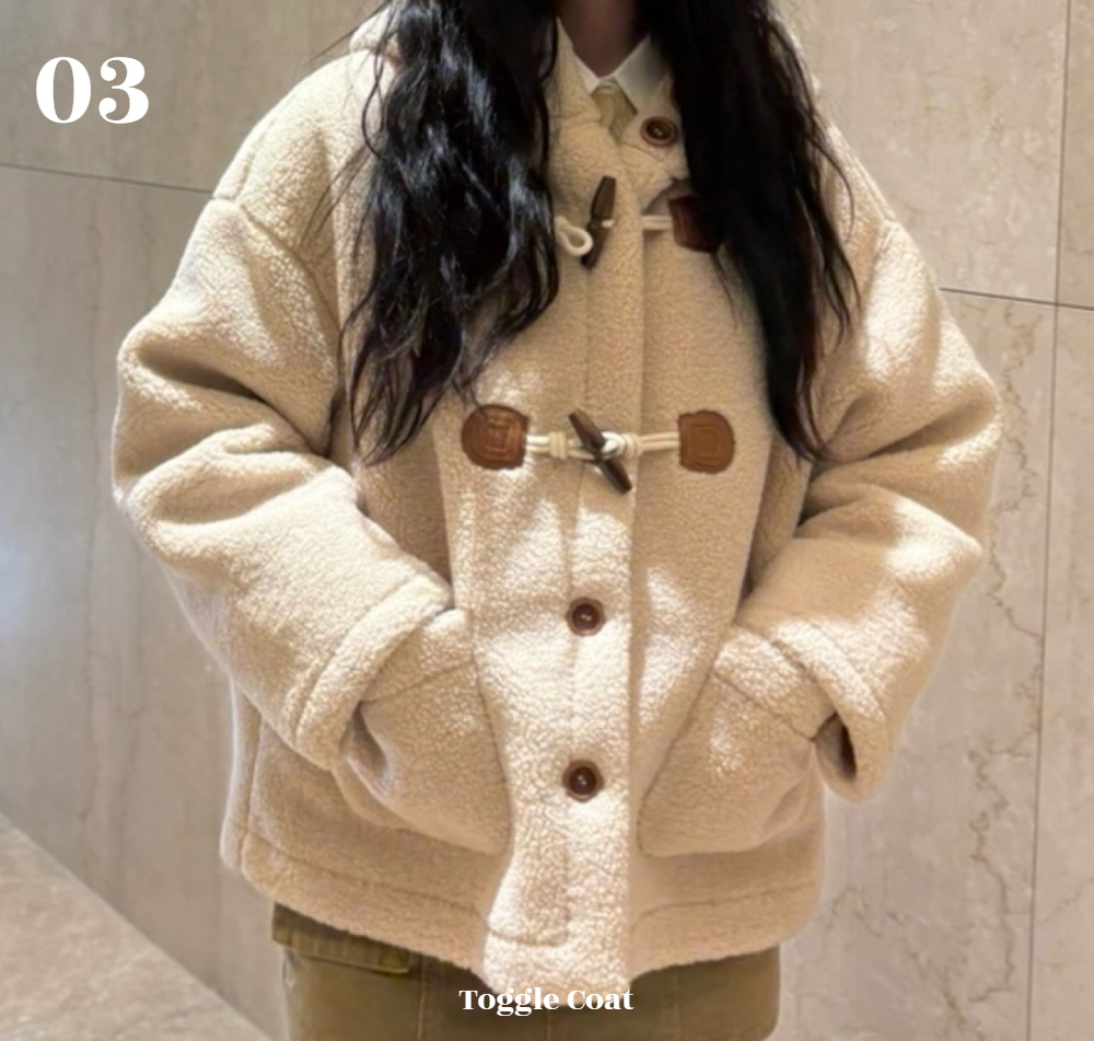 Button Fleece Duffle Coat 상세 이미지 12