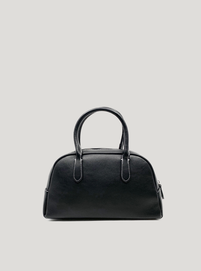 Stitch bowling bag _ black • 스티치 볼링백
