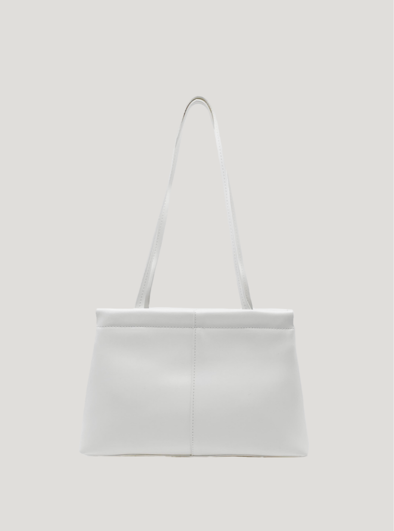Butter baguette bag_white • 버터 바게트백