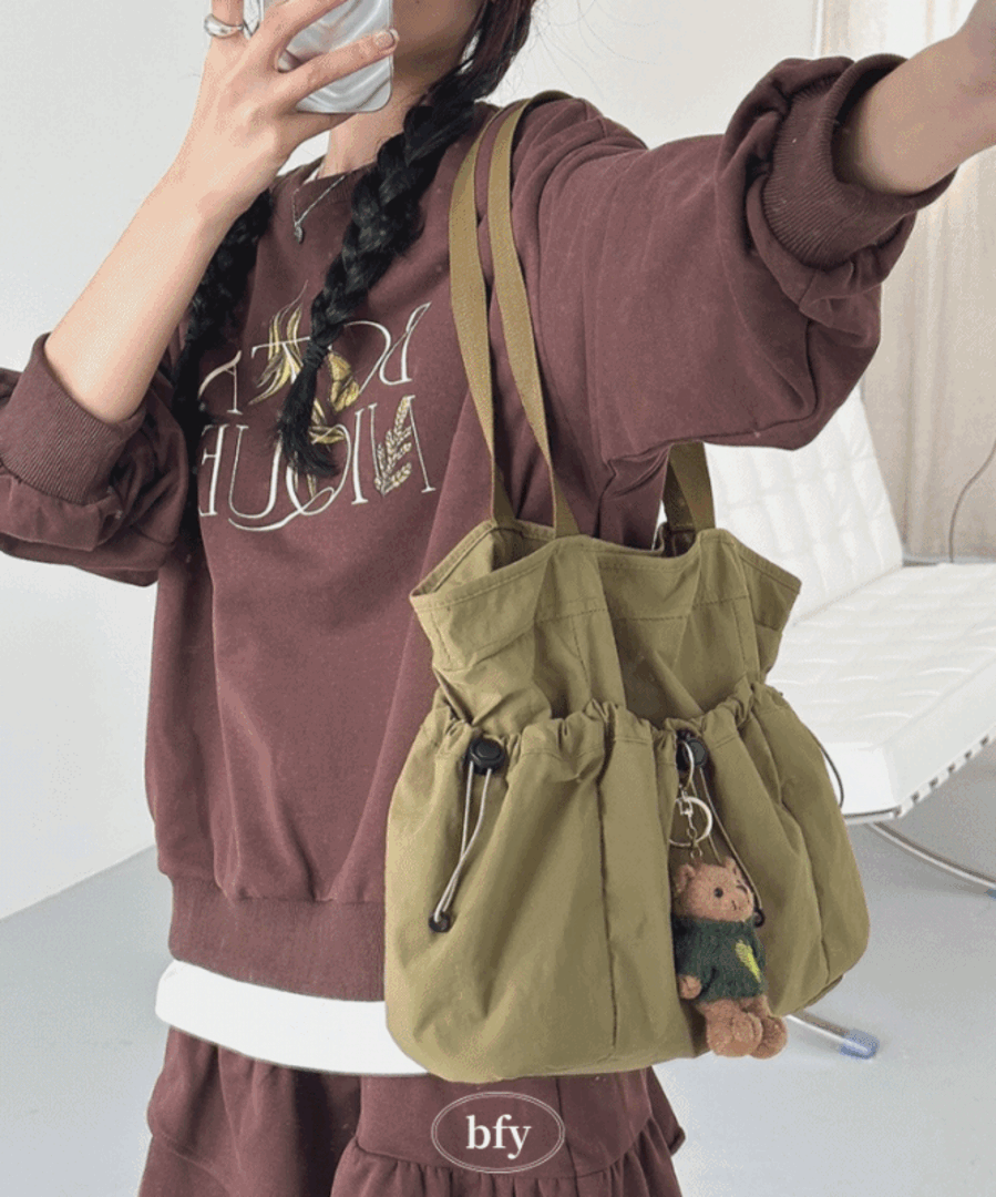 피아백 pia bag 데일리 셔링 보부상 에코백