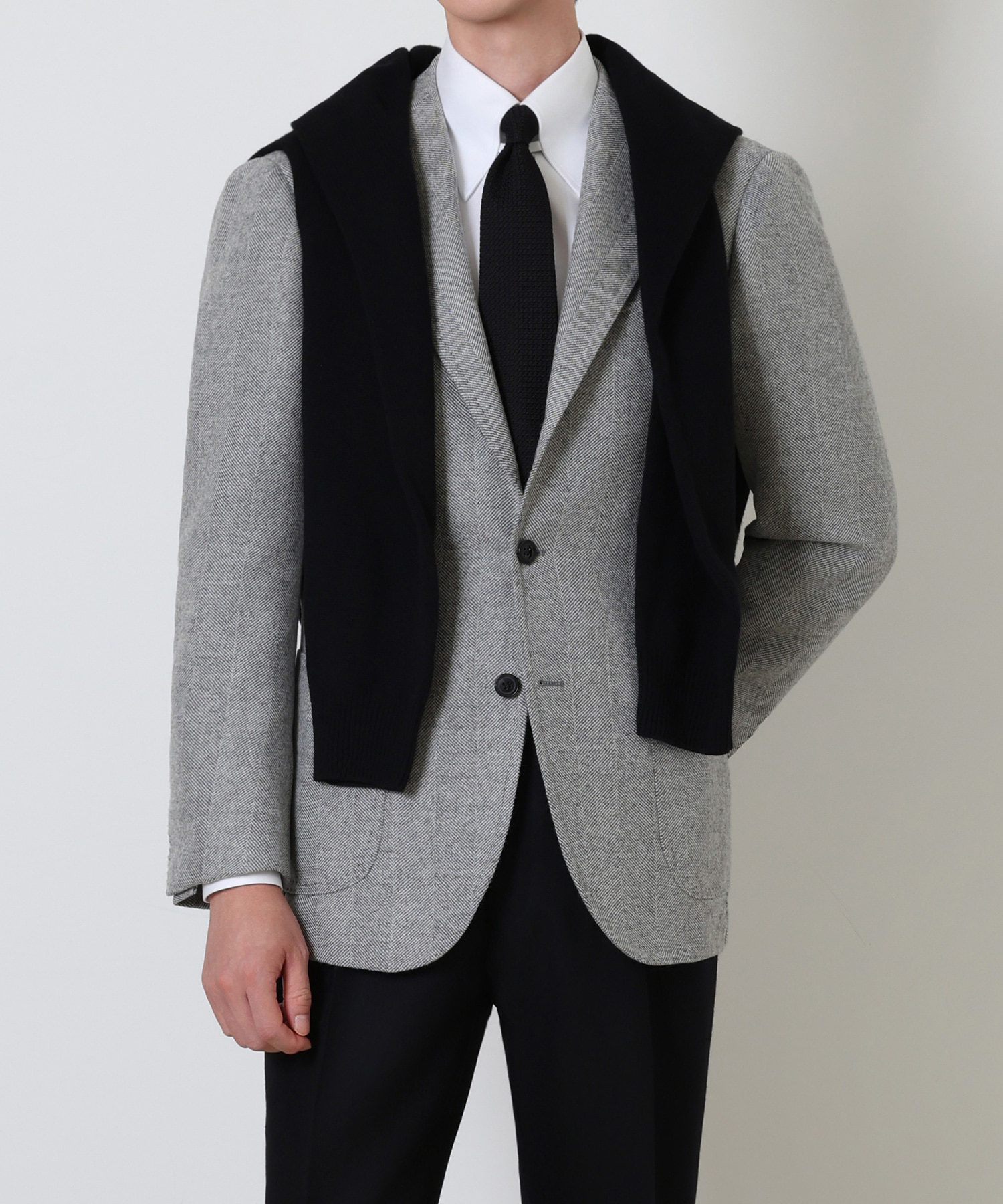 SHIPS★made by RING JACKET REDA生地ジャケット SHIPS（シップス）の「RING JACKET×REDA×SHIPS: ホップサック