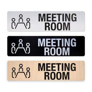 MEETING ROOM 사무실 안내판 회의실 표시판 표지판 문패