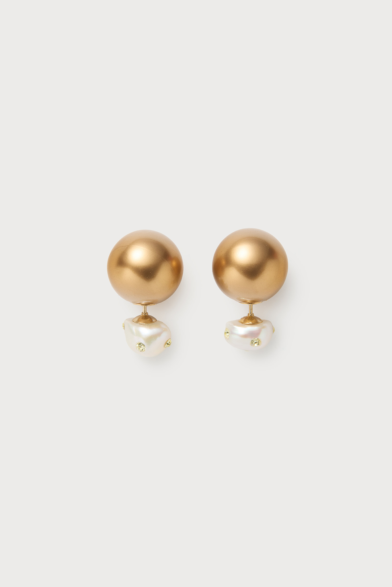 Ashore Earrings, Gold