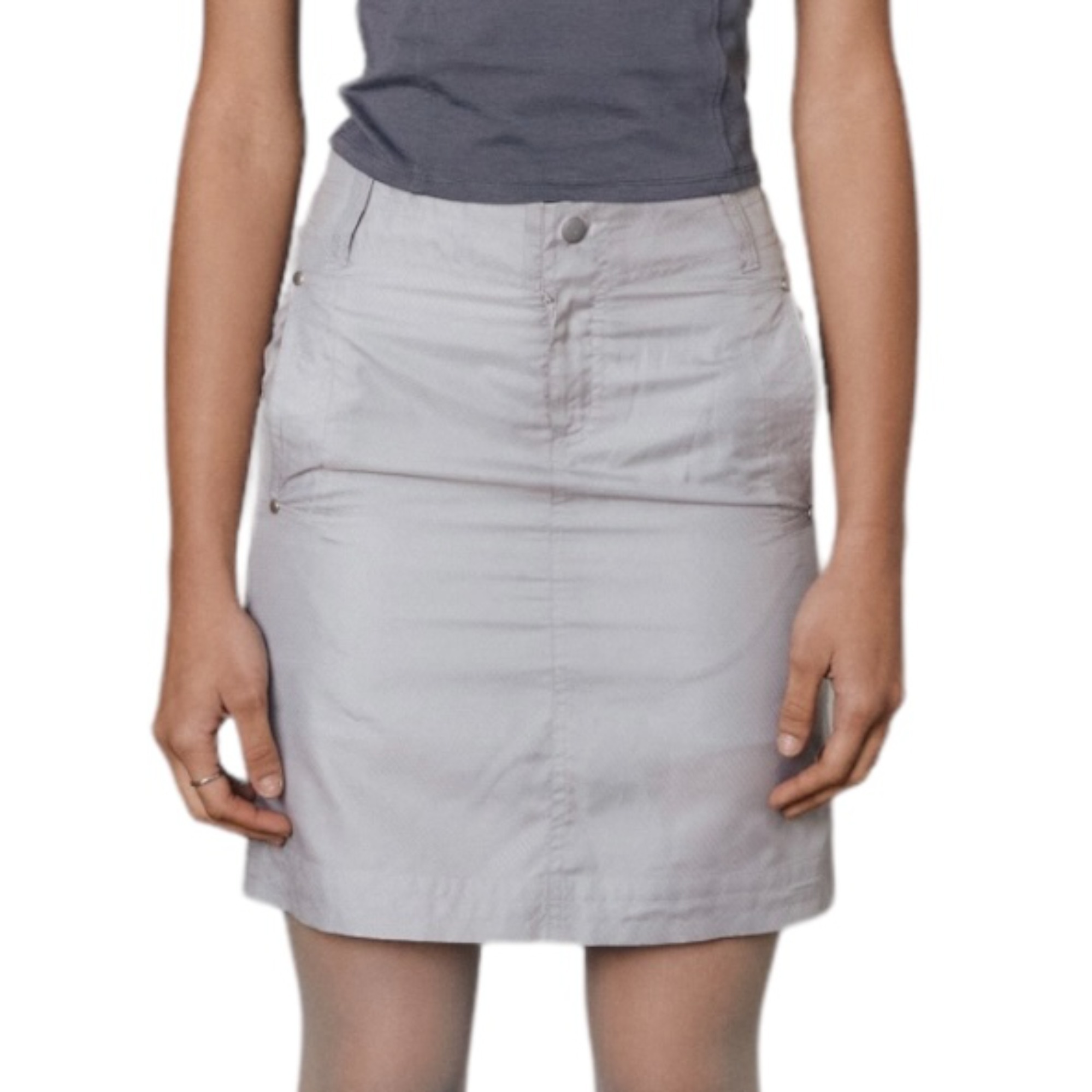 nylon skirt (gray)