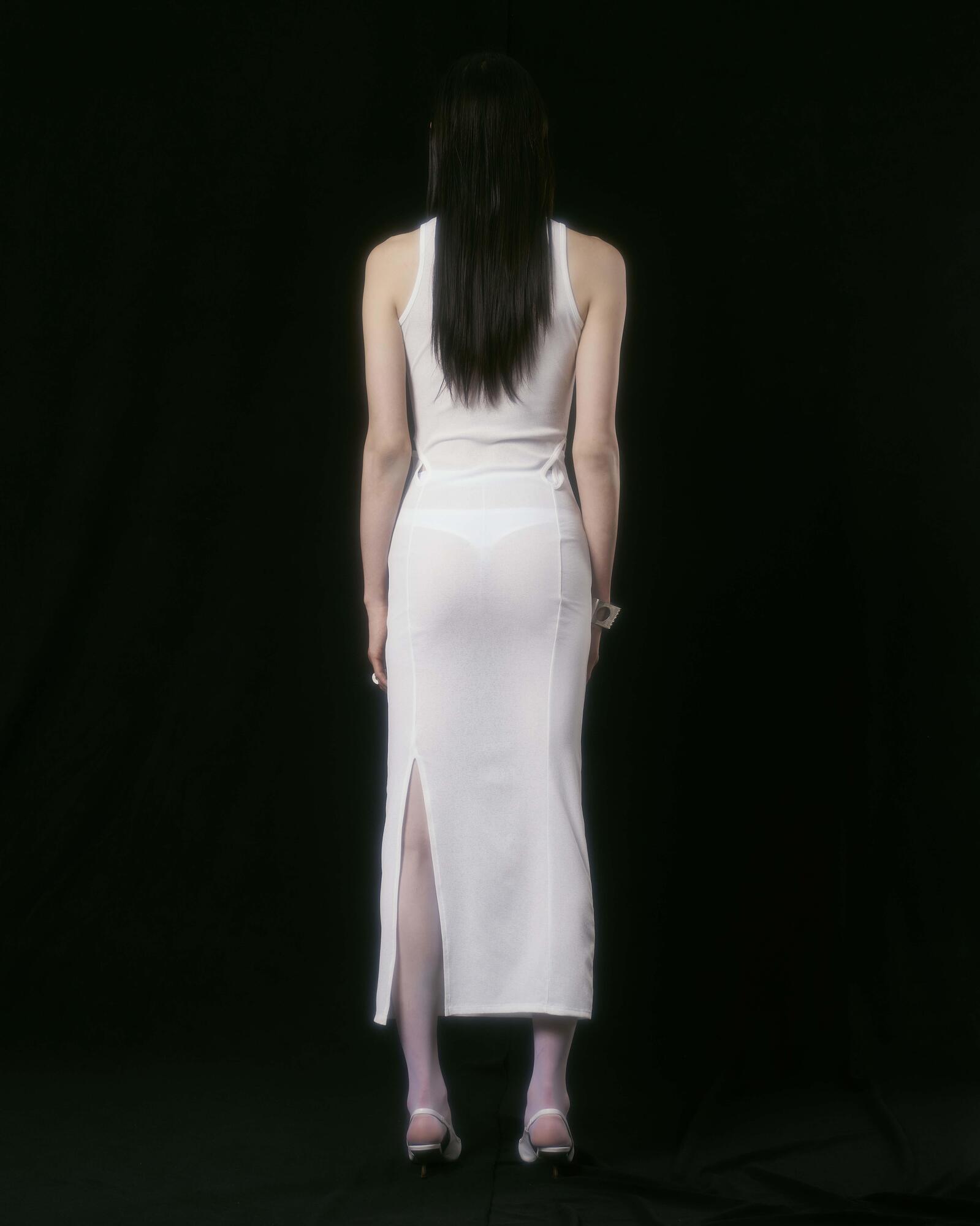 Bolero dress (White) - bonnae