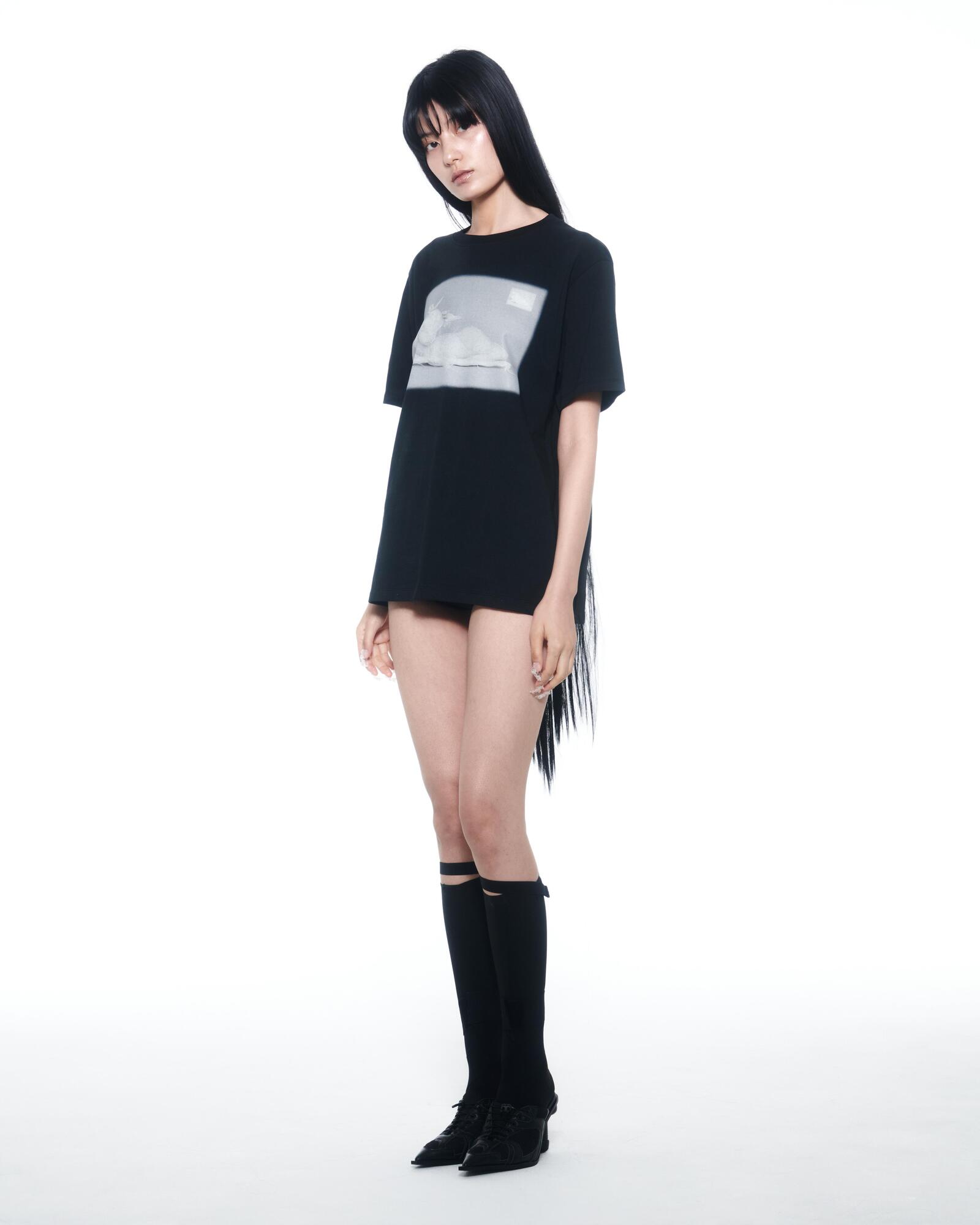 【BONNAE】 Strap leg warmer ♥2Colors Strap leg warmer (Black) - bonnae