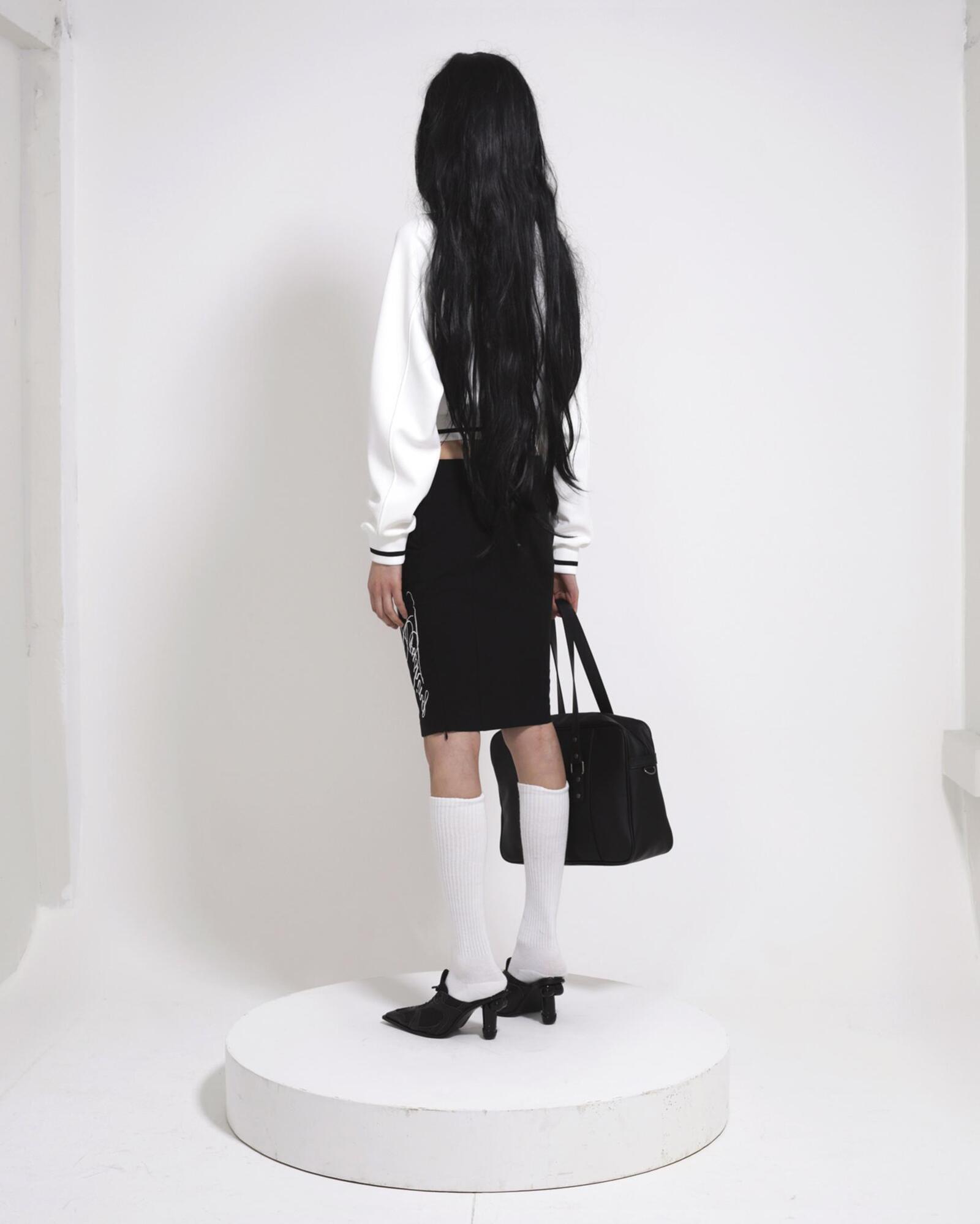 Patch track jacket (White) | bonnae