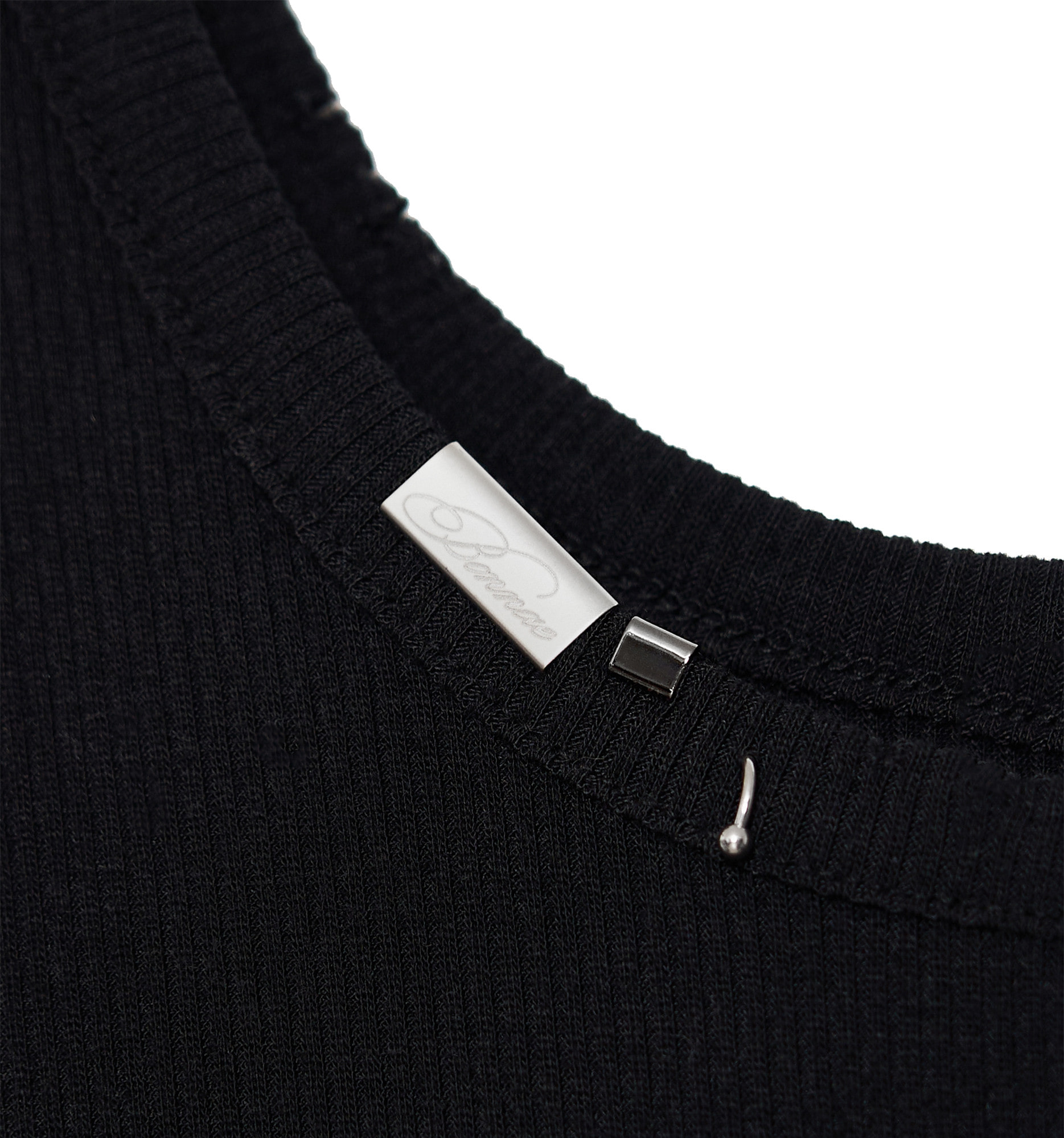 Asymmetric dress (Black) - bonnae