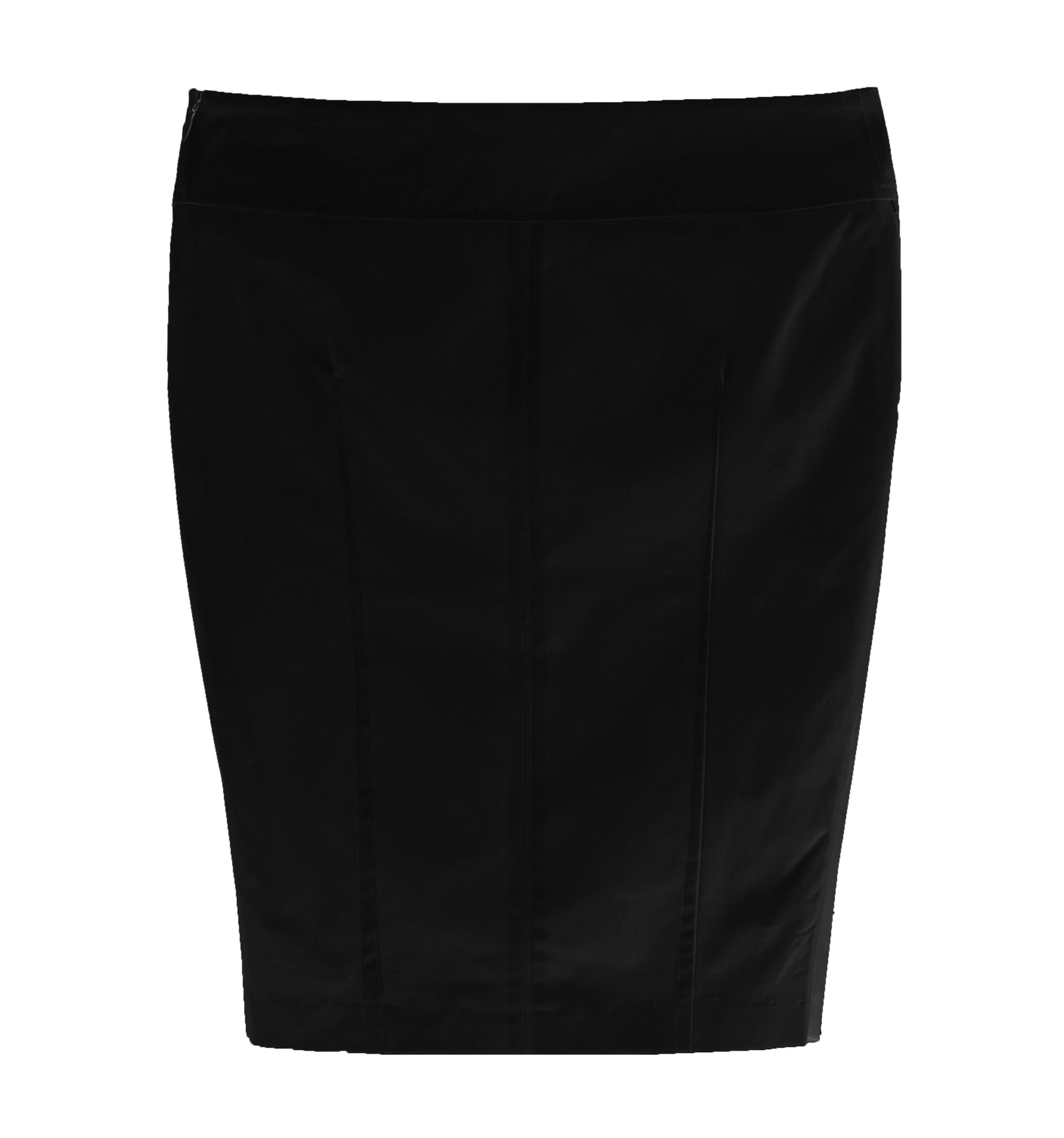 Slit zip skirt (Black) - bonnae Slit zip skirt (Black) - bonnae