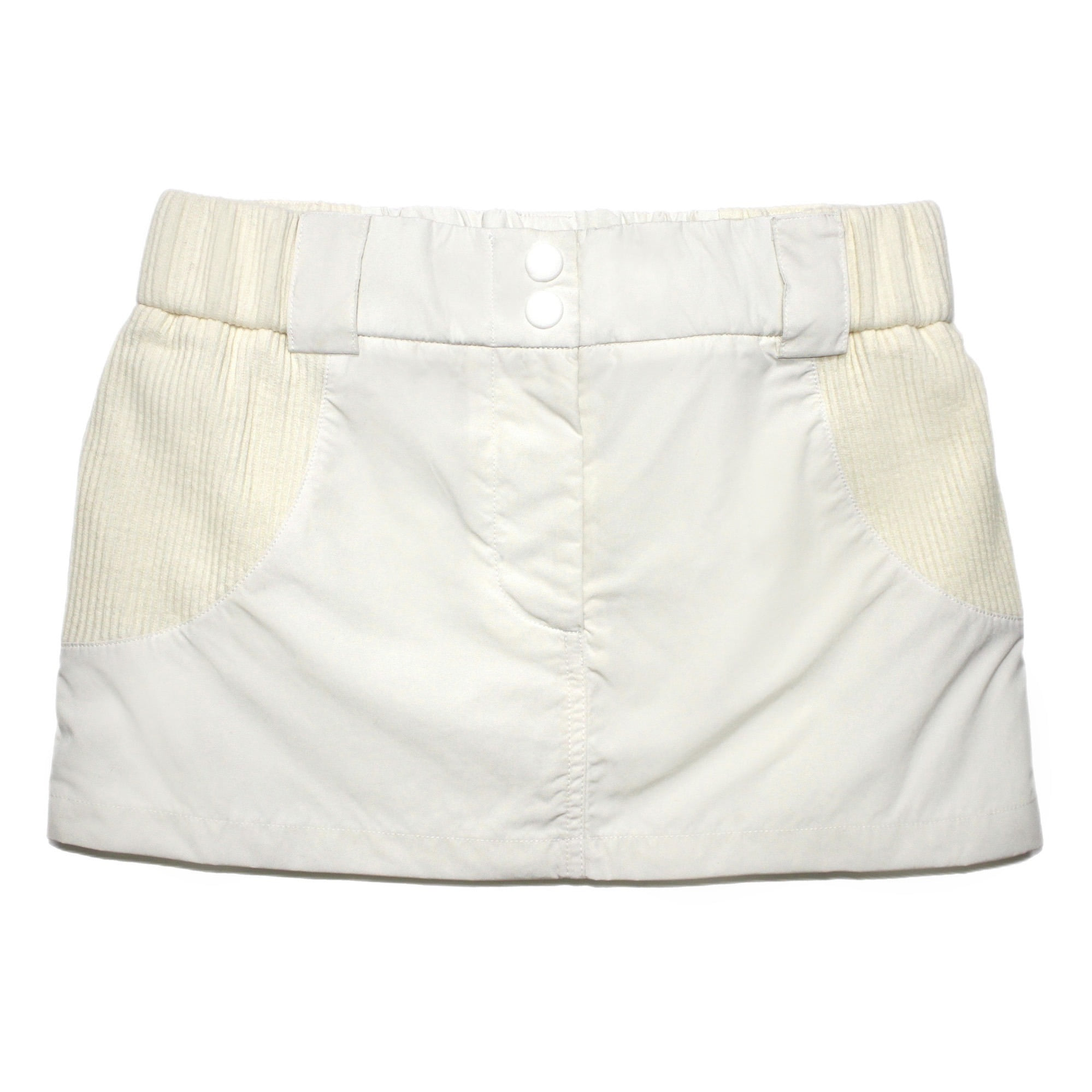 Low waist mini skirt (Ivory)