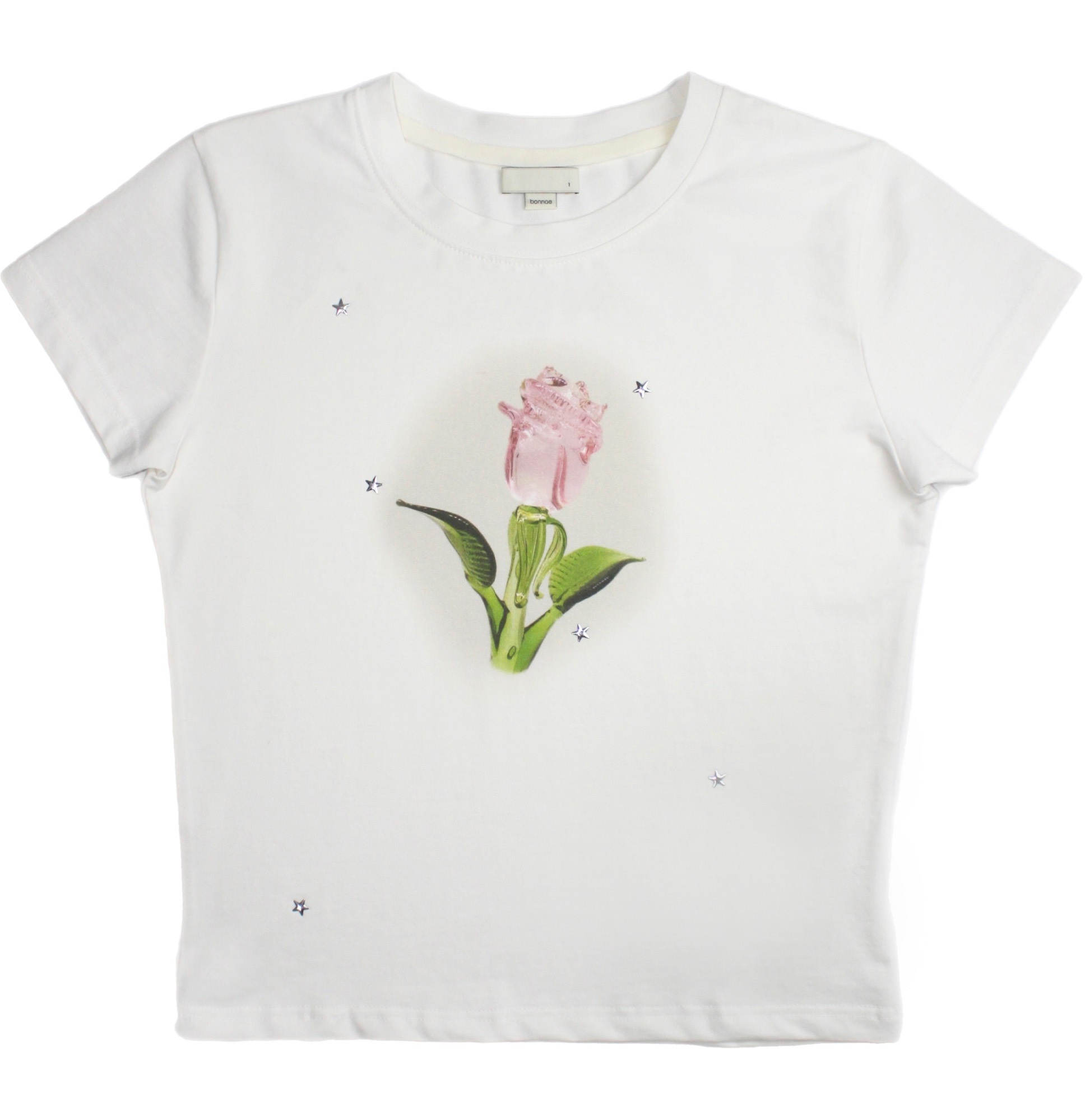Glass Rose top (Ivory)