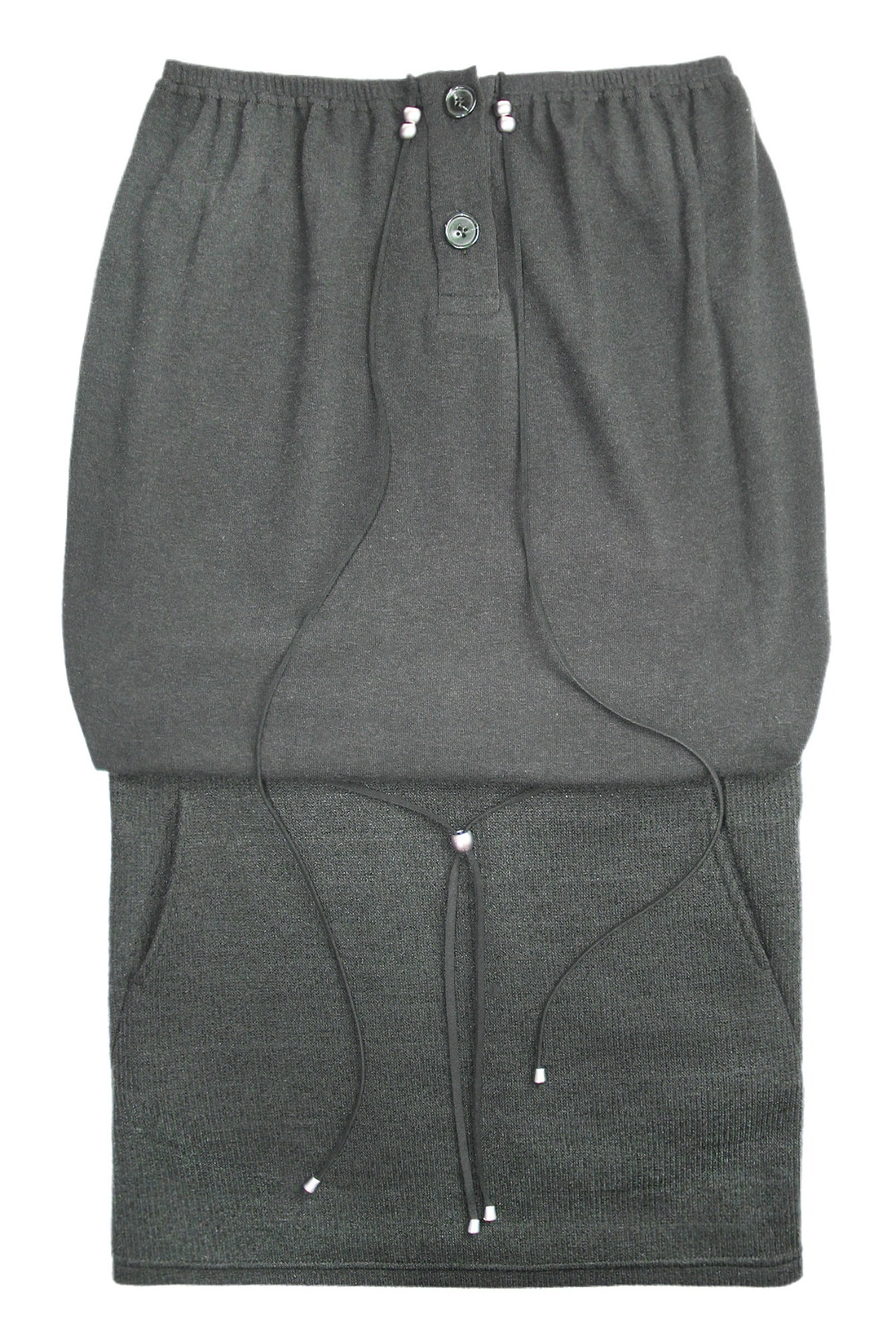 Tube top dress (Gray)