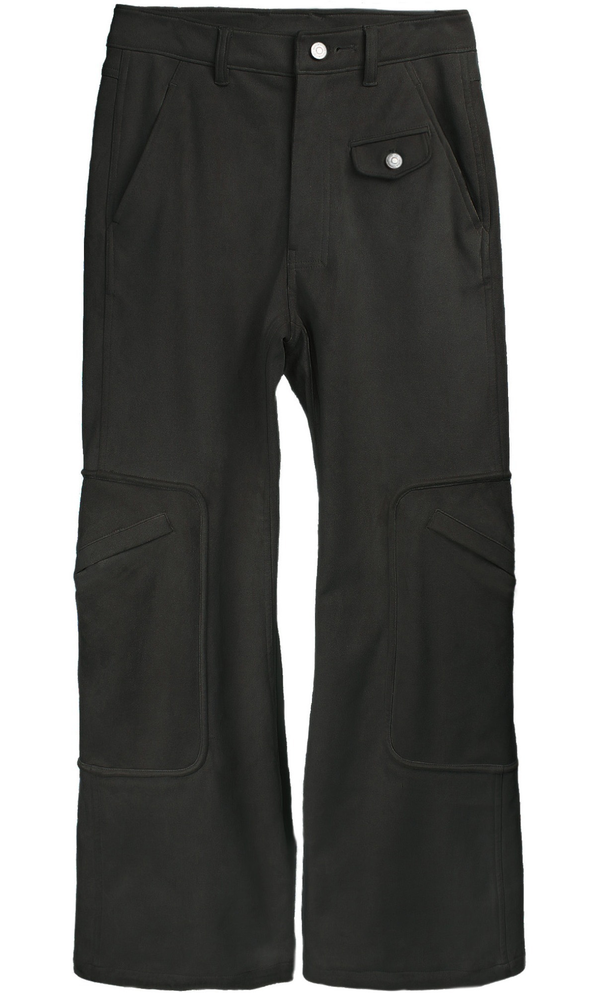 Suede pants (Black)