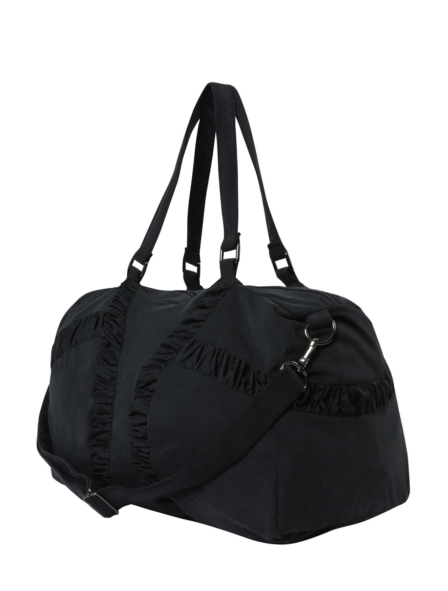 shirring bag (Black)
