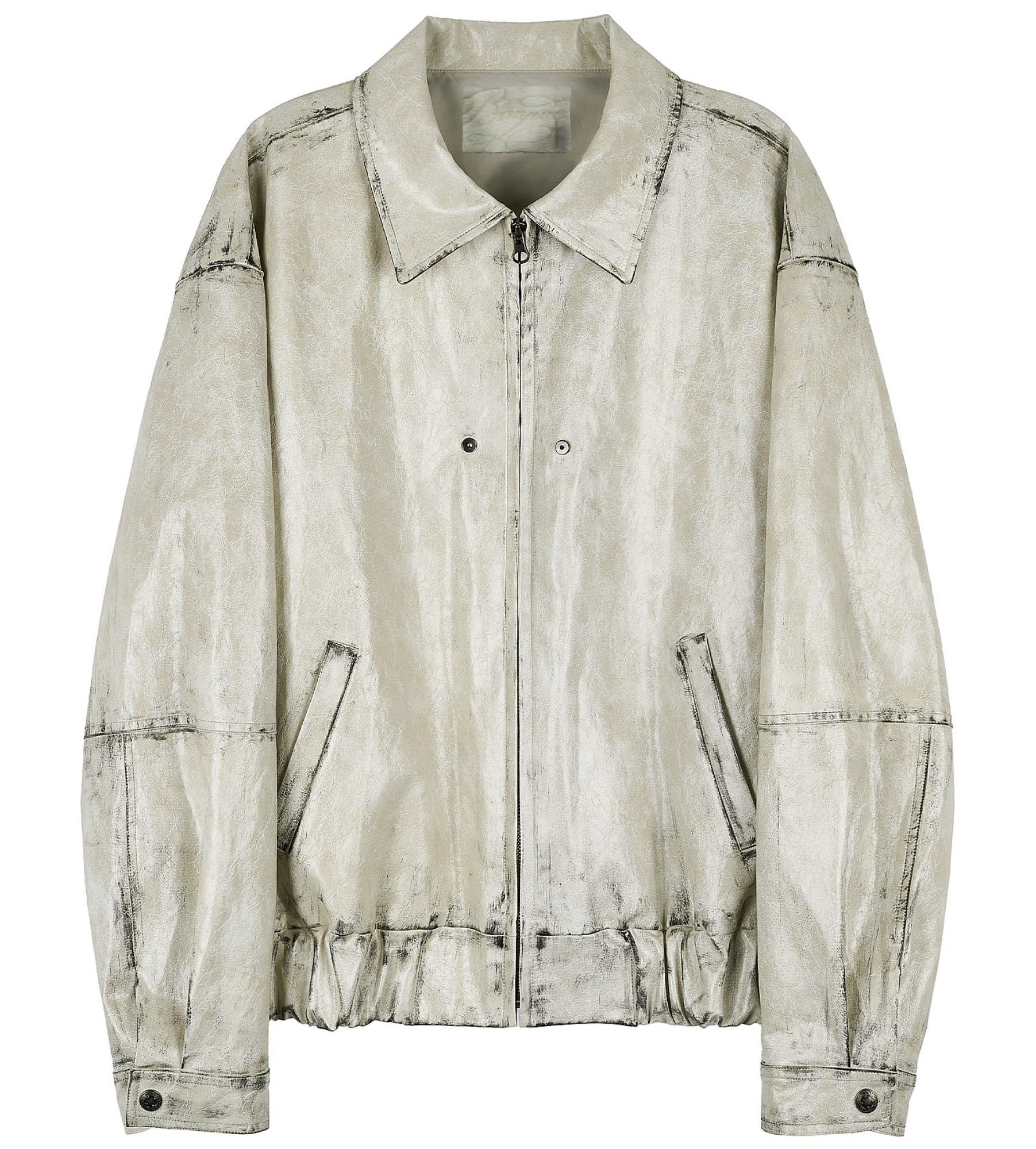 Embroidered jacket (Ivory)