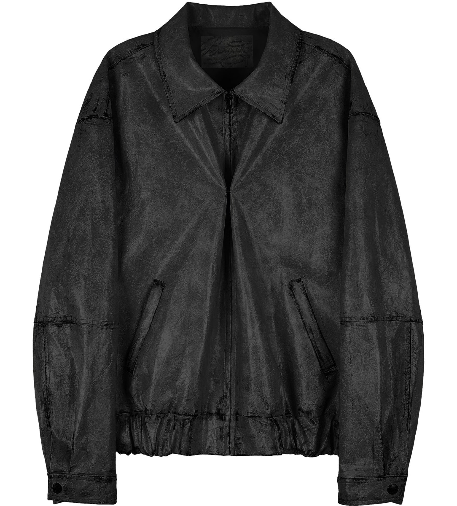 Embroidered jacket (Black)