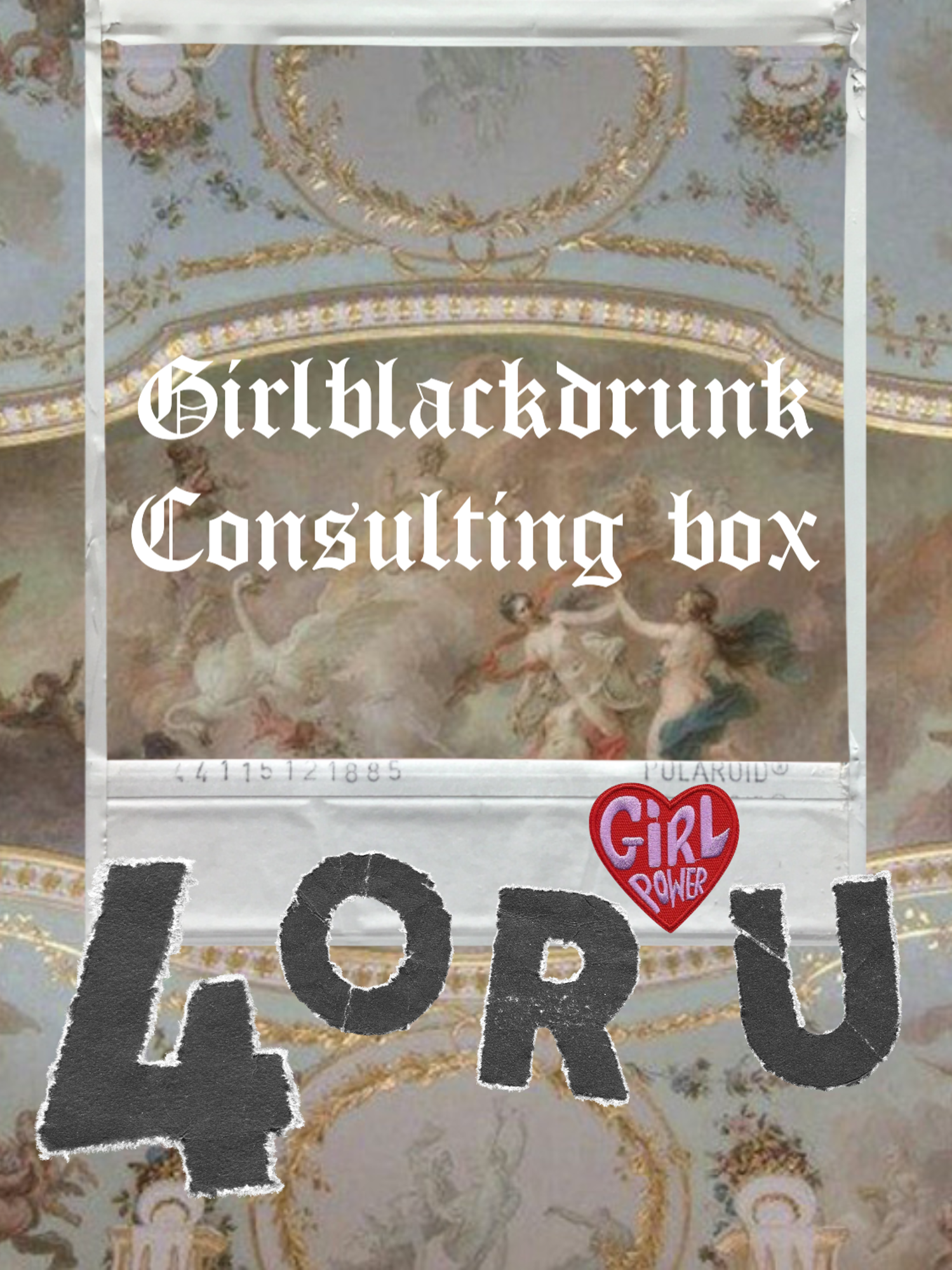 [걸블드단독]Girlblackdrunk consulting box