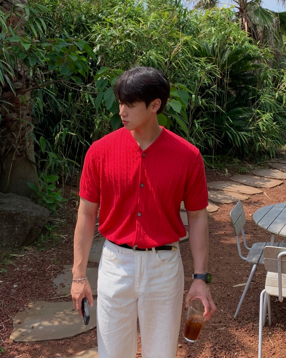 카디건 모델 착용 이미지-S1L45