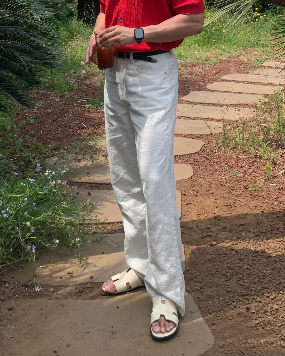 카디건 모델 착용 이미지-S1L52