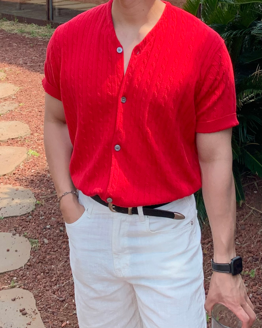 카디건 모델 착용 이미지-S1L60