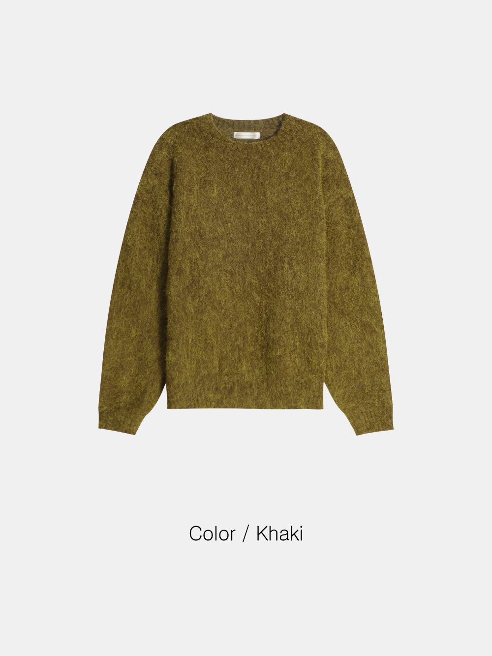 긴팔 티셔츠 카멜 색상 이미지-S1L19