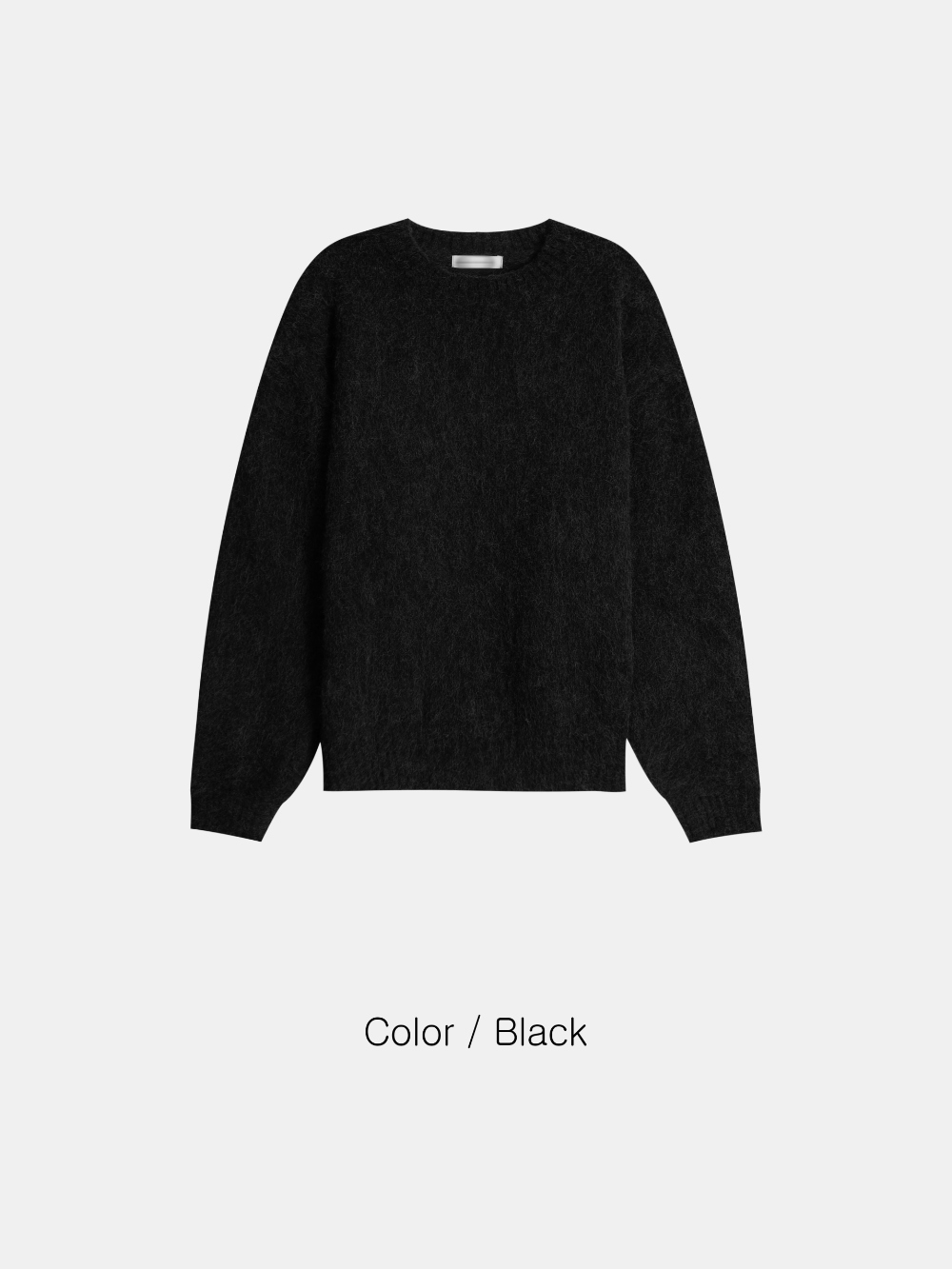 긴팔 티셔츠 차콜 색상 이미지-S1L20