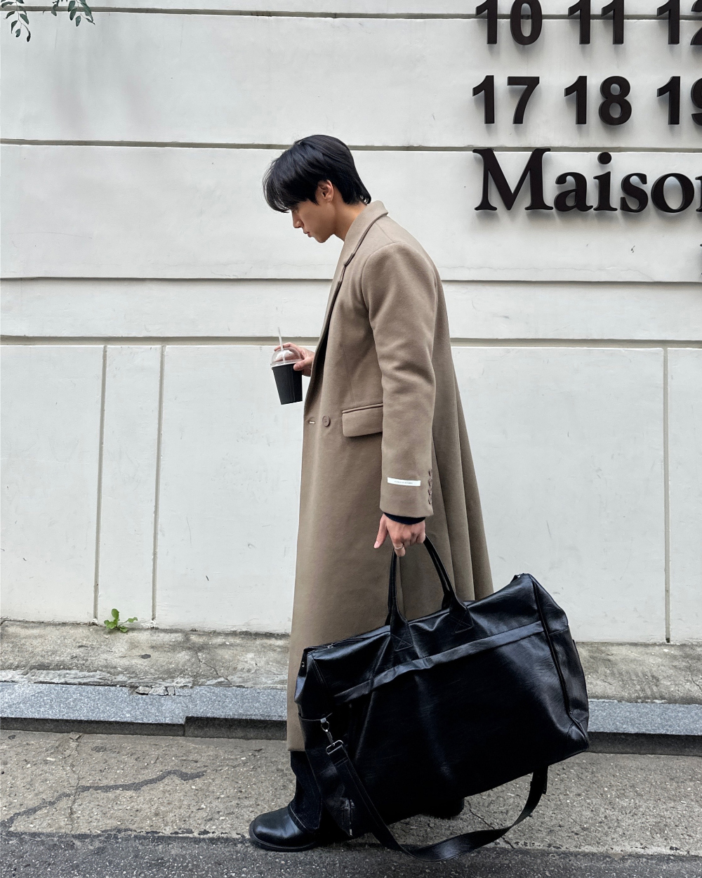 코트 모델 착용 이미지-S1L34