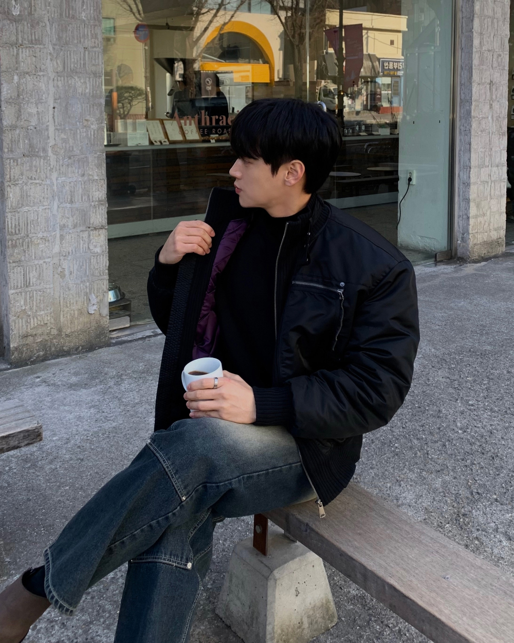 夾克模特兒穿著圖片 - S1L52