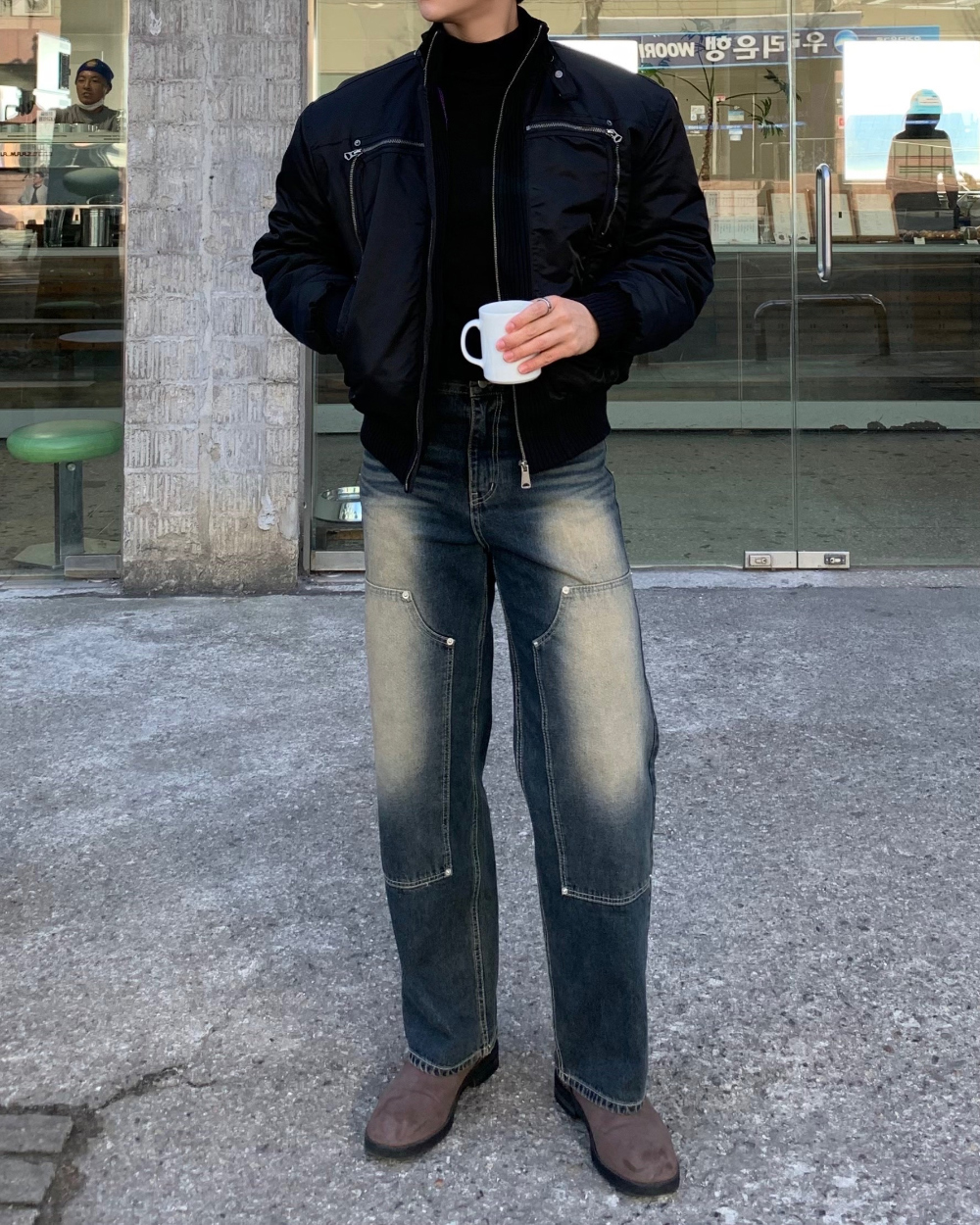 夾克模特兒穿著圖片 - S1L72