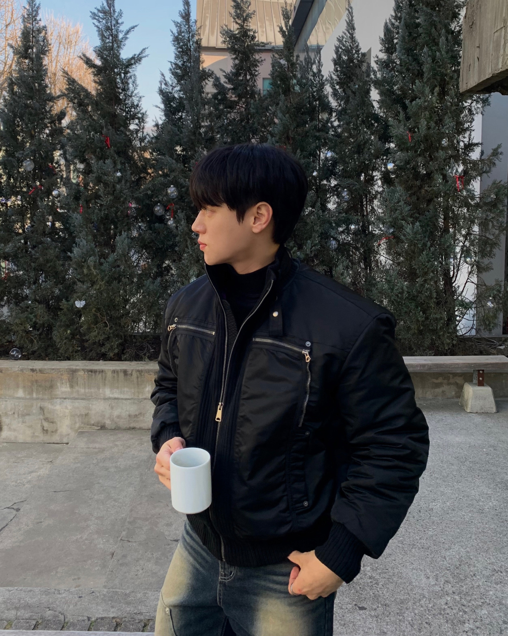 夾克模特兒穿著圖片 - S1L55