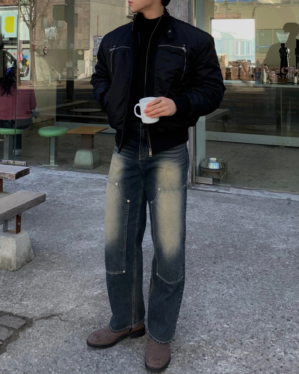 夾克模特兒穿著圖片 - S1L71