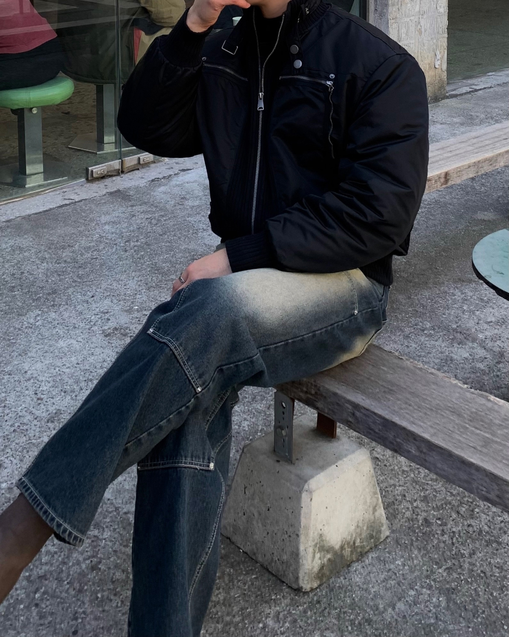 夾克模特兒穿著圖片 - S1L75