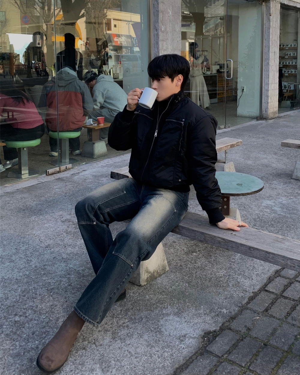 夾克模特兒穿著圖片 - S1L49