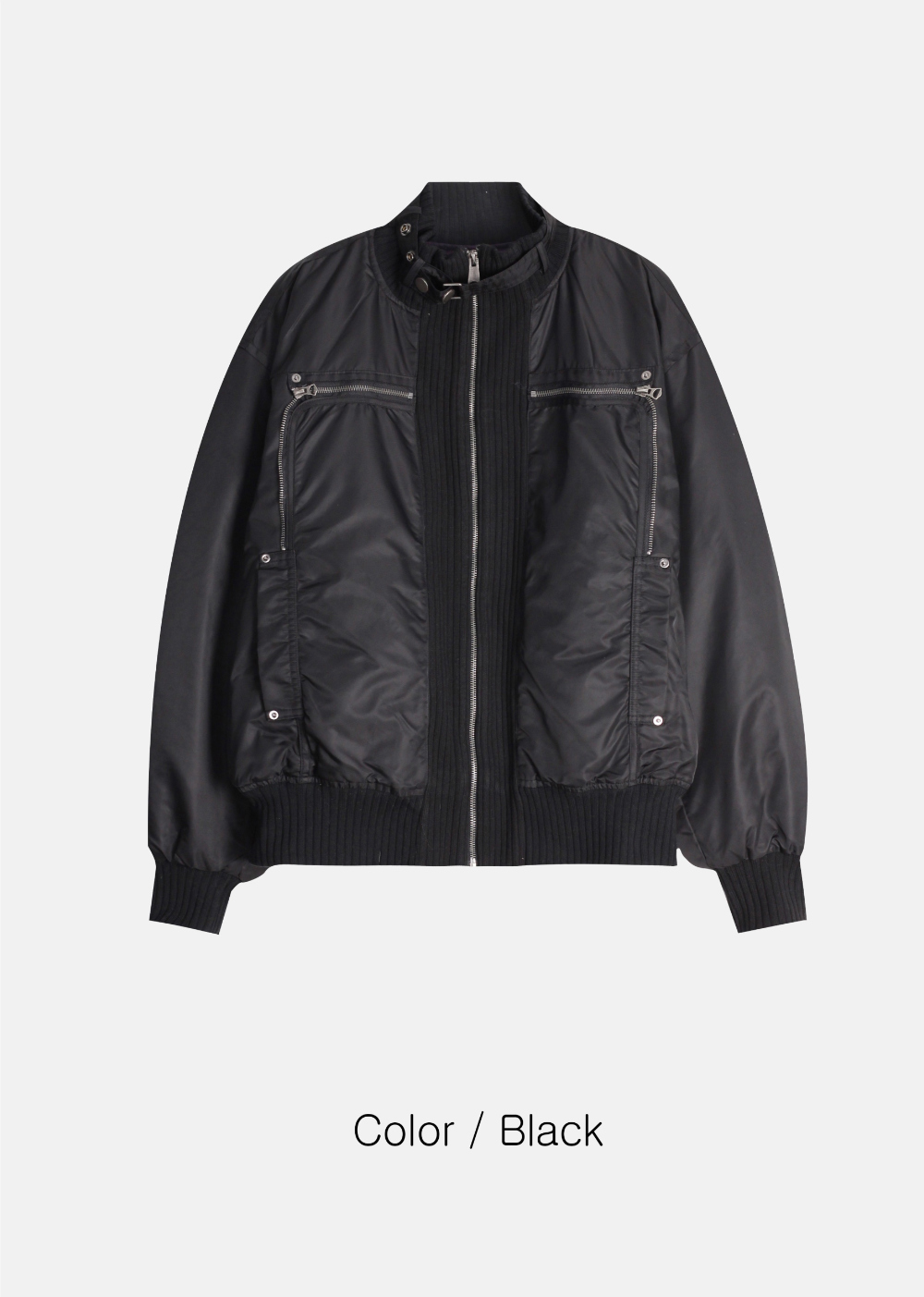 外套炭灰色圖片-S1L89