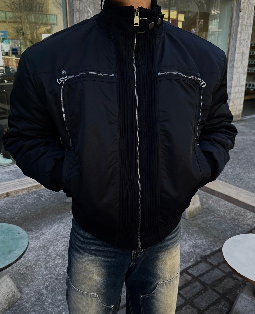 夾克模特兒穿著圖片 - S1L61