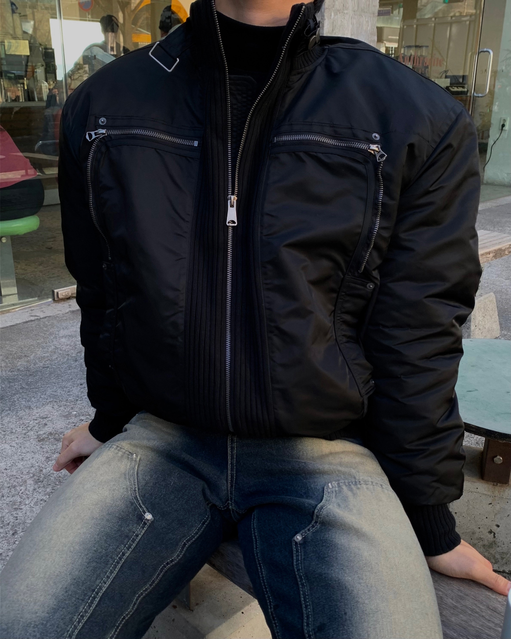 夾克模特兒穿著圖片 - S1L51