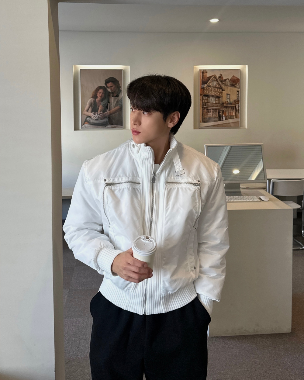 夾克模特兒穿著圖片 - S1L20