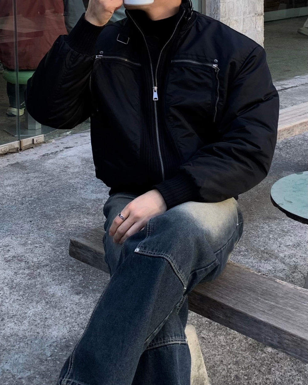 夾克模特兒穿著圖片 - S1L76