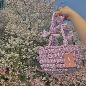 acorn bag (lilac color)