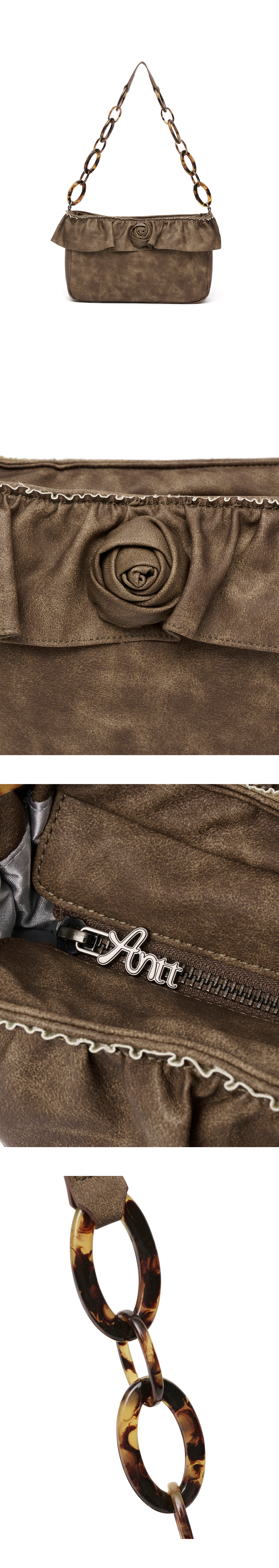●Antt sienne● Formica Bag (2色) 앙뜨시엔느(ANTT SIENNE) Formica Bag (Brown) - 사이즈 & 후기