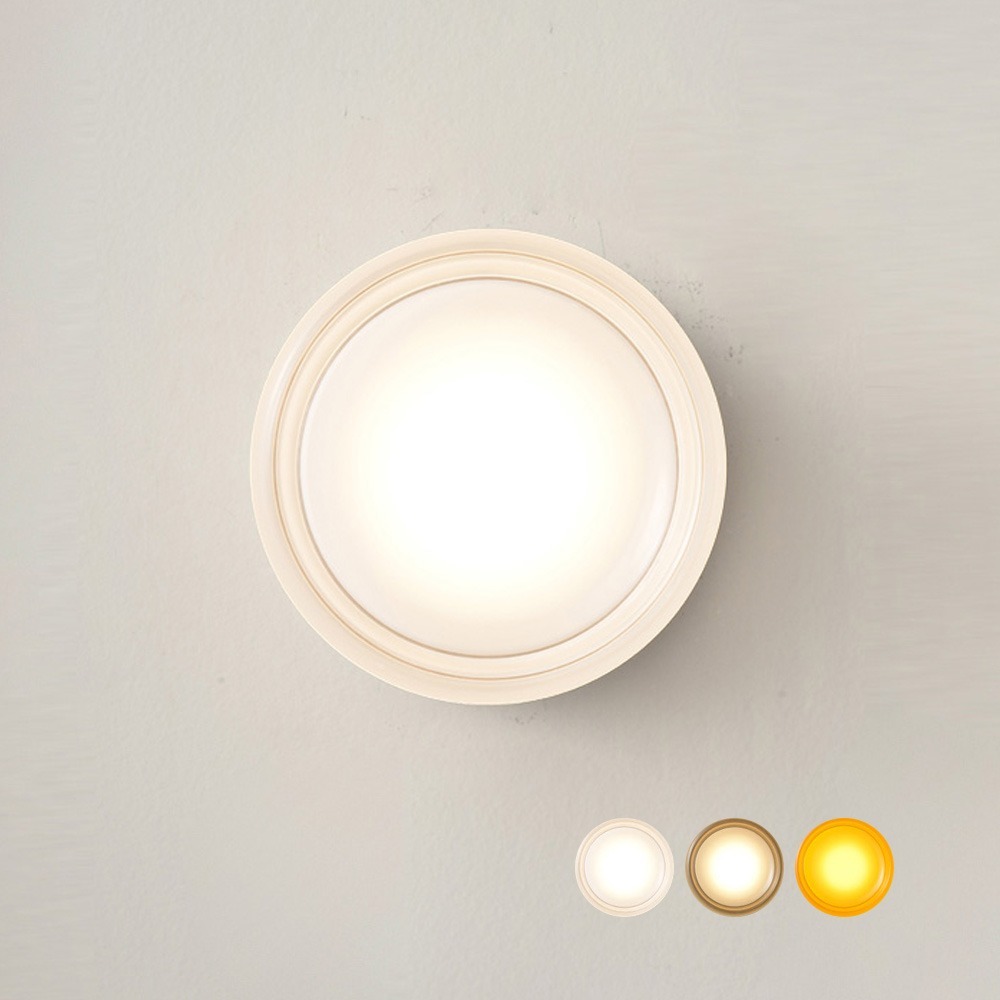 LED 코니 벽등 5W - 아크릴 원형 실내 벽등 디자인 이미지