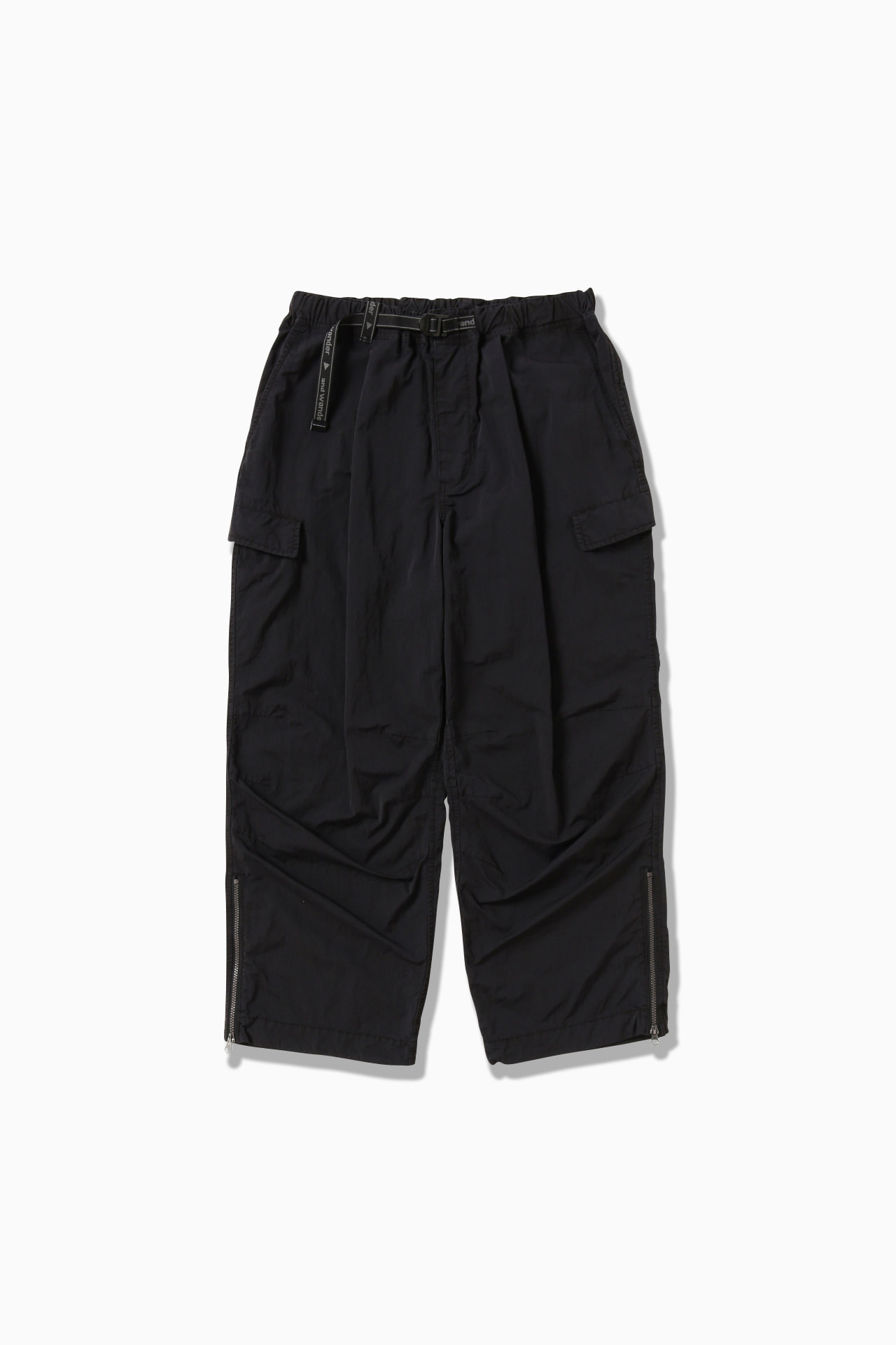 ROA × and wander garment dye nylon pants - and wander