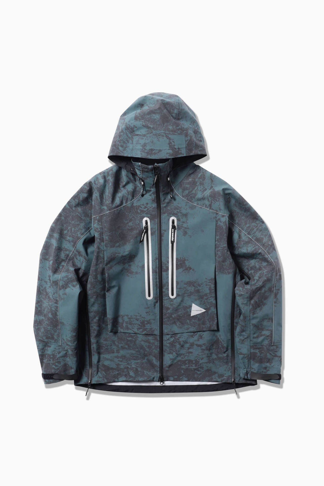 【早い者勝ち】アンドワンダー フライアノラックフーディー and wander アンドワンダー fly rain anorak hoodie アノラック